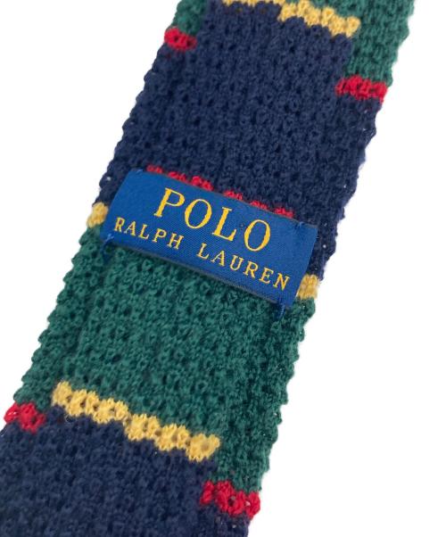 POLO RALPH LAUREN（ポロ・ラルフローレン）POLO RALPH LAUREN (ポロ・ラルフローレン) ニットタイ マルチカラー サイズ:Sの古着・服飾アイテム