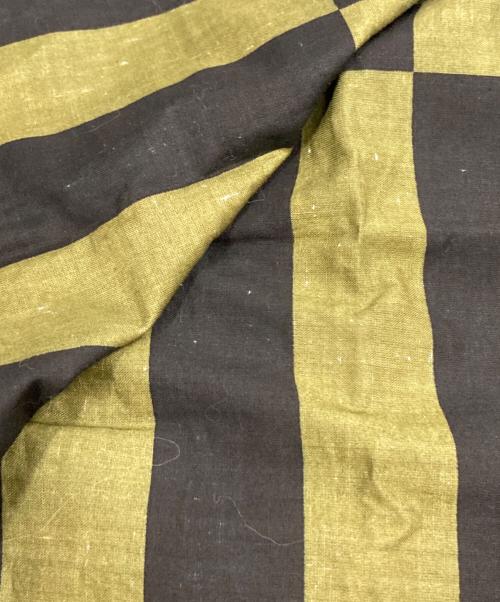 FENDI（フェンディ）FENDI (フェンディ) ズッカ柄大判ストール ブラック×グリーンの古着・服飾アイテム