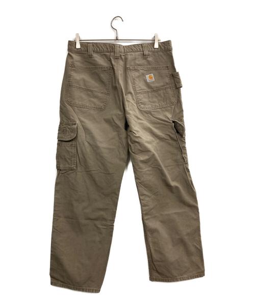 CarHartt（カーハート）CarHartt (カーハート) チノカーゴパンツ ベージュ サイズ:33×30の古着・服飾アイテム