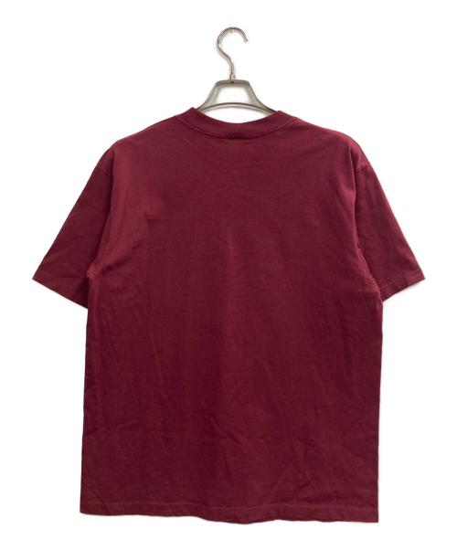 PLANET HOLLYWOOD（プラネットハリウッド）PLANET HOLLYWOOD (プラネットハリウッド) プリントTシャツ バーガンディー サイズ:Lの古着・服飾アイテム