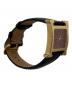 中古・古着 HERMES (エルメス) Hウォッチ レッド：90000円