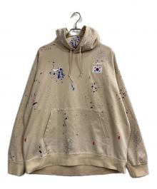 NIKE（ナイキ）の古着「KOR M NK SOLO FLC PO HD OLYB SANDDRIFT」｜ベージュ