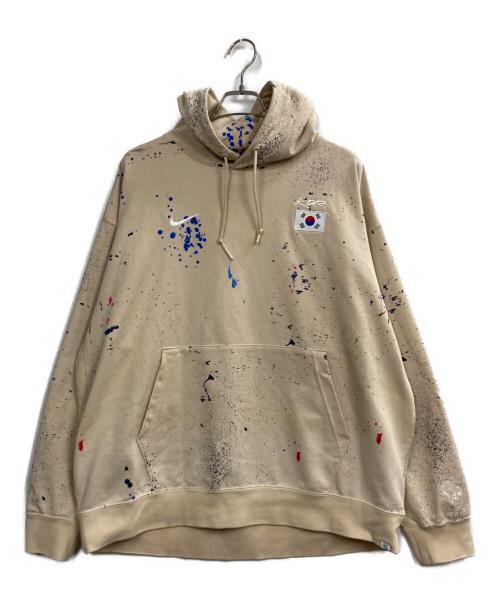 NIKE（ナイキ）NIKE (ナイキ) KOR M NK SOLO FLC PO HD OLYB SANDDRIFT ベージュ サイズ:XXLの古着・服飾アイテム