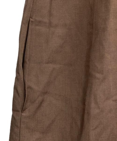 MACKINTOSH LONDON（マッキントッシュ ロンドン）MACKINTOSH LONDON (マッキントッシュ ロンドン) ライトナチュラルタンブラーワンピース ブラウン サイズ:38の古着・服飾アイテム