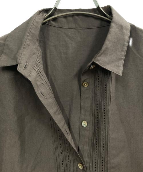 MACKINTOSH LONDON（マッキントッシュ ロンドン）MACKINTOSH LONDON (マッキントッシュ ロンドン) ライトナチュラルタンブラーワンピース ブラウン サイズ:38の古着・服飾アイテム