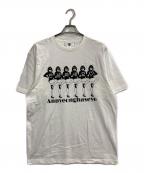 TRAITOR×千葉雄喜トレイター×チバユウキ）の古着「アニョハセヨ Tシャツ」｜ホワイト