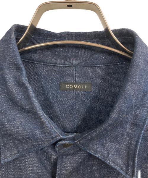 COMOLI（コモリ）COMOLI (コモリ) デニム コモリシャツ インディゴ サイズ:3の古着・服飾アイテム