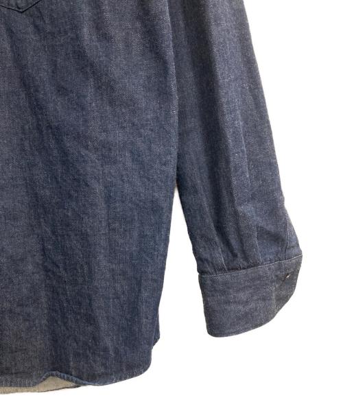 COMOLI（コモリ）COMOLI (コモリ) デニム コモリシャツ インディゴ サイズ:3の古着・服飾アイテム