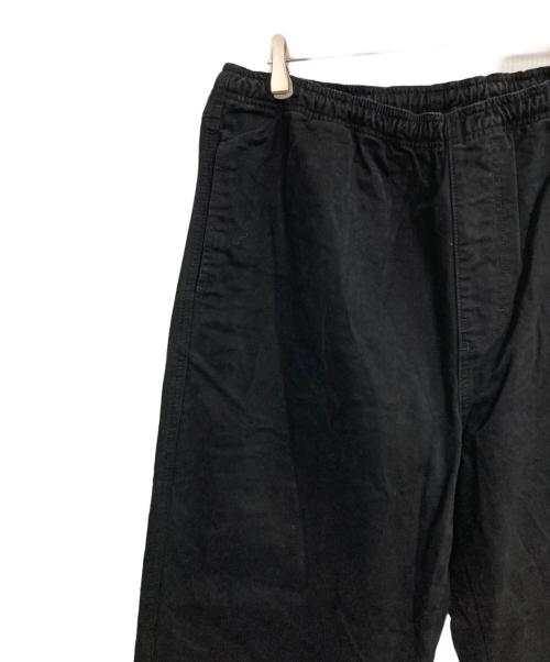 stussy（ステューシー）stussy (ステューシー) Brushed Beach Pant ブラック サイズ:XLの古着・服飾アイテム
