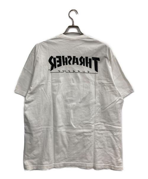 SUPREME（シュプリーム）Supreme (シュプリーム) THRASHER (スラッシャー) Harold Tee ホワイト サイズ:XLの古着・服飾アイテム