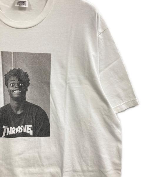 SUPREME（シュプリーム）Supreme (シュプリーム) THRASHER (スラッシャー) Harold Tee ホワイト サイズ:XLの古着・服飾アイテム
