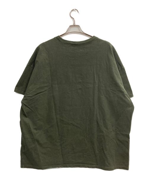 LES TIEN（レスティエン）LES TIEN (レスティエン) 半袖カットソー グリーン サイズ:XLの古着・服飾アイテム