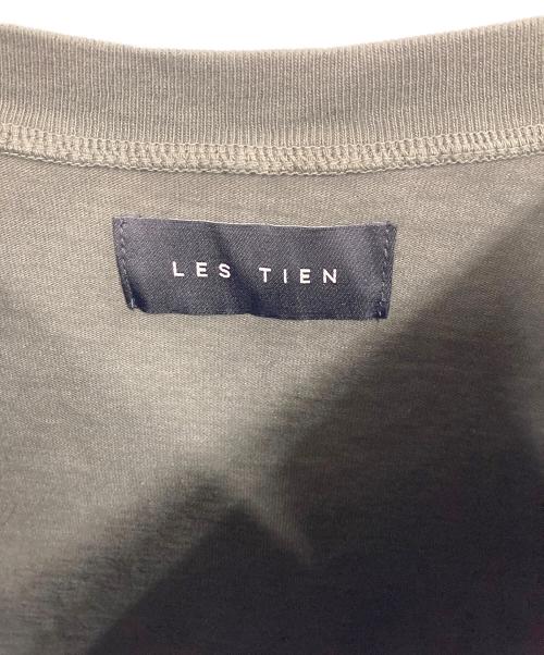 LES TIEN（レスティエン）LES TIEN (レスティエン) 半袖カットソー グリーン サイズ:XLの古着・服飾アイテム