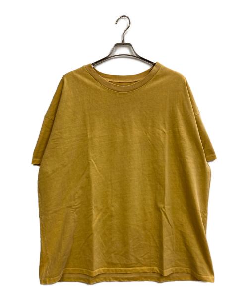 LES TIEN（レスティエン）LES TIEN (レスティエン) 半袖カットソー イエロー サイズ:XLの古着・服飾アイテム