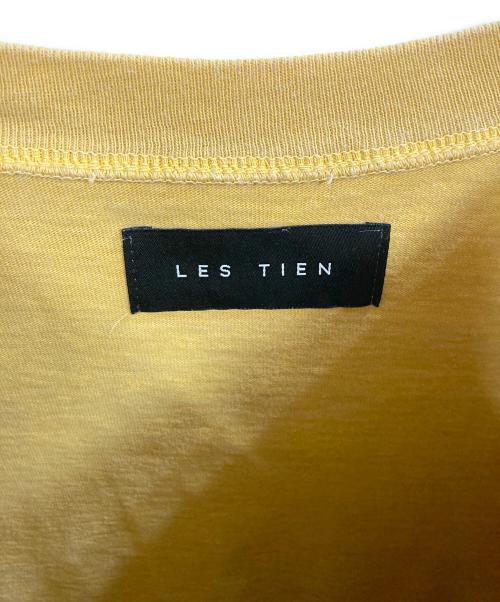 LES TIEN（レスティエン）LES TIEN (レスティエン) 半袖カットソー イエロー サイズ:XLの古着・服飾アイテム