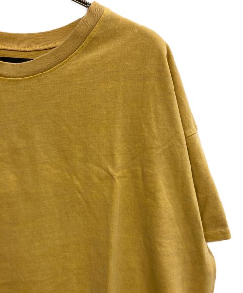LES TIEN（レスティエン）LES TIEN (レスティエン) 半袖カットソー イエロー サイズ:XLの古着・服飾アイテム
