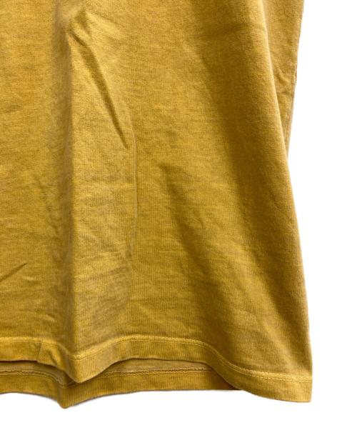 LES TIEN（レスティエン）LES TIEN (レスティエン) 半袖カットソー イエロー サイズ:XLの古着・服飾アイテム