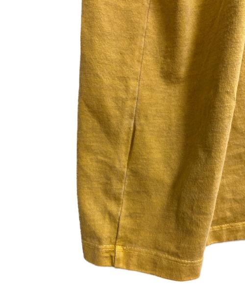 LES TIEN（レスティエン）LES TIEN (レスティエン) 半袖カットソー イエロー サイズ:XLの古着・服飾アイテム