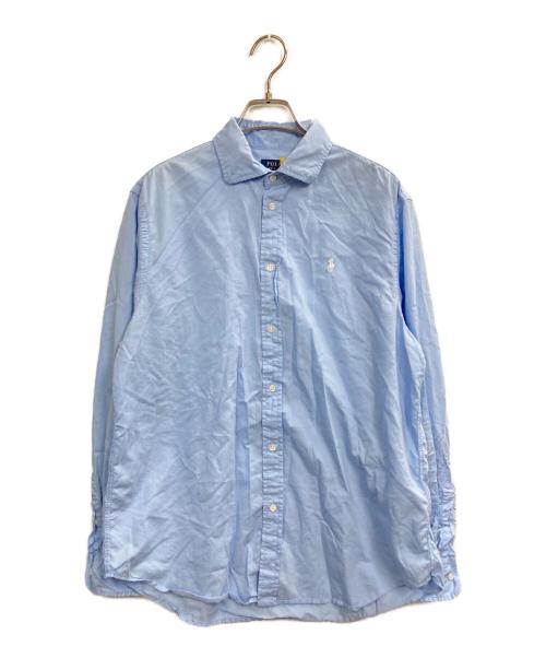 POLO RALPH LAUREN（ポロ・ラルフローレン）POLO RALPH LAUREN (ポロ・ラルフローレン) 長袖シャツ スカイブルー サイズ:Lの古着・服飾アイテム