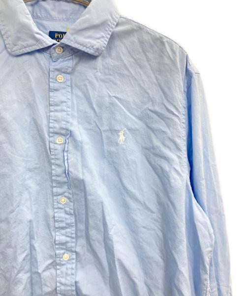 POLO RALPH LAUREN（ポロ・ラルフローレン）POLO RALPH LAUREN (ポロ・ラルフローレン) 長袖シャツ スカイブルー サイズ:Lの古着・服飾アイテム