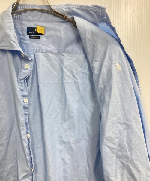 POLO RALPH LAUREN（ポロ・ラルフローレン）POLO RALPH LAUREN (ポロ・ラルフローレン) 長袖シャツ スカイブルー サイズ:Lの古着・服飾アイテム