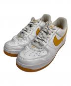 NIKEナイキ）の古着「Air Force 1 Low "University Gold"」｜ホワイト×イエロー