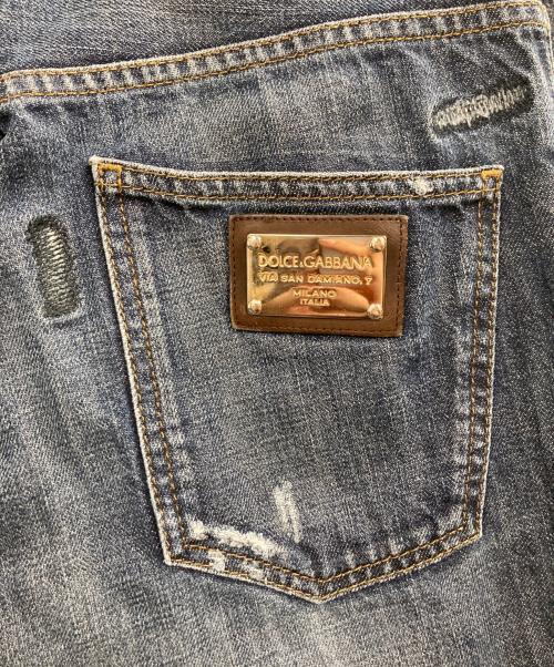 DOLCE & GABBANA（ドルチェ＆ガッバーナ）DOLCE & GABBANA (ドルチェ＆ガッバーナ) デニムパンツ インディゴ サイズ:44の古着・服飾アイテム