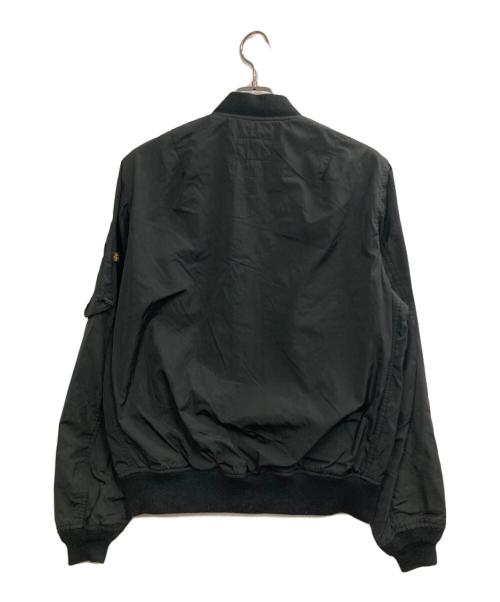 ALPHA（アルファ）ALPHA (アルファ) フライトジャケット ブラック サイズ:Lの古着・服飾アイテム