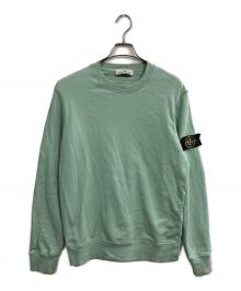 STONE ISLAND（ストーンアイランド）の古着「Cotton Fleece Crewneck Sweatshirt」｜グリーン