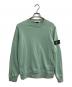 STONE ISLAND（ストーンアイランド）の古着「Cotton Fleece Crewneck Sweatshirt」｜グリーン