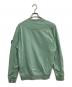STONE ISLAND (ストーンアイランド) Cotton Fleece Crewneck Sweatshirt グリーン サイズ:M：25000円