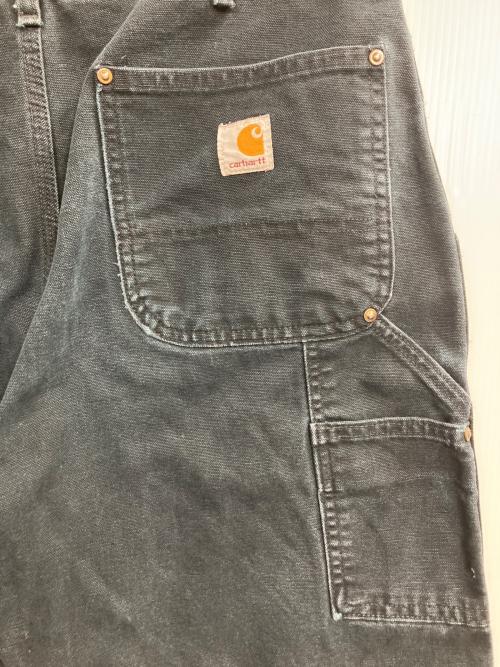 CarHartt（カーハート）CarHartt (カーハート) ダブルニーペインターパンツ ブラック サイズ:W33の古着・服飾アイテム