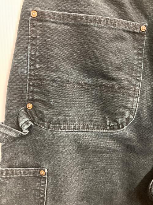 CarHartt（カーハート）CarHartt (カーハート) ダブルニーペインターパンツ ブラック サイズ:W33の古着・服飾アイテム