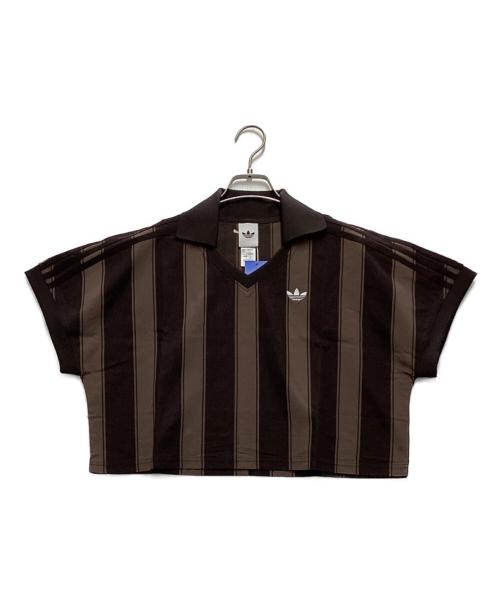 adidas（アディダス）adidas (アディダス) ショートスリーブ ACOFFE/EARTH ブラウン サイズ:Ｍ 未使用品の古着・服飾アイテム