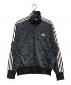 adidas Originalsアディダスオリジナル）の古着「ファイヤーバード レオパード トラックジャケット」｜グレー