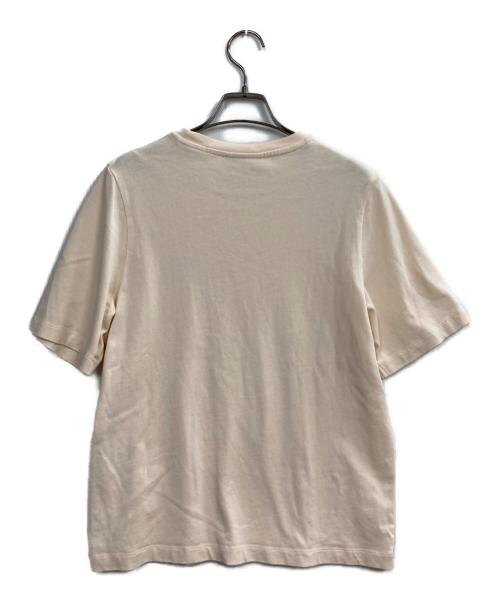 maison kitsune（メゾンキツネ）MAISON KITSUNE (メゾンキツネ) 半袖カットソー ピンク サイズ:XXSの古着・服飾アイテム