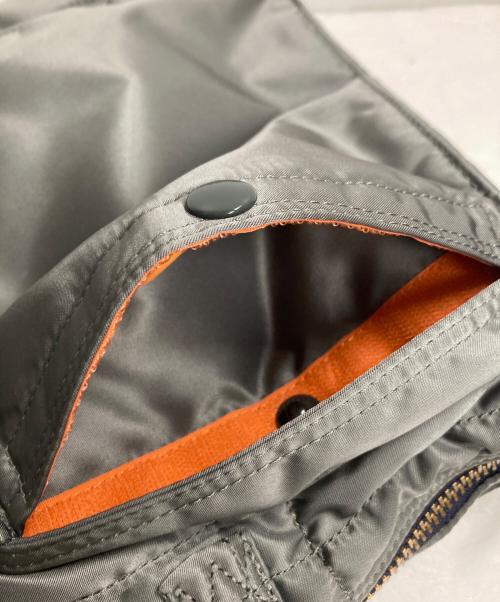 PORTER（ポーター）PORTER (ポーター) PX 2WAY SHORT HELMET BAG シルバーグレーの古着・服飾アイテム