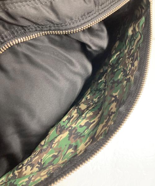 PORTER（ポーター）PORTER (ポーター) Mastermind JAPAN (マスターマインド ジャパン) スカルロゴ 2WAY BRIEF CASE ブラックの古着・服飾アイテム