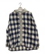 SCHISM INDUCINGスキズム・インデューシング）の古着「HYBRID OMBRE SHIRT」｜グレー