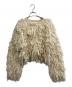 anuke（アンヌーク）の古着「Loop Fringe Knit」｜アイボリー