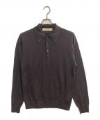 THE TOKYOザトーキョー）の古着「CROZE NZ 2/60 Knit POLO」｜ブラウン