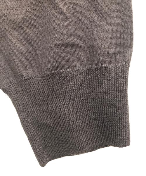 THE TOKYO（ザトーキョー）THE TOKYO (ザトーキョー) CROZE NZ 2/60 Knit POLO ブラウン サイズ:46の古着・服飾アイテム