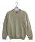 BATONER（バトナ―）の古着「CASHMERE FOX CREW NECK」｜ライトグリーン