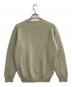 BATONER (バトナ―) CASHMERE FOX CREW NECK ライトグリーン サイズ:2：20000円