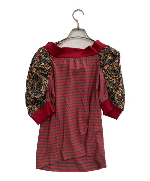 Vivienne Westwood（ヴィヴィアンウエストウッド）Vivienne Westwood (ヴィヴィアンウエストウッド) 半袖カットソー レッド サイズ:00の古着・服飾アイテム