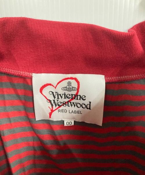 Vivienne Westwood（ヴィヴィアンウエストウッド）Vivienne Westwood (ヴィヴィアンウエストウッド) 半袖カットソー レッド サイズ:00の古着・服飾アイテム