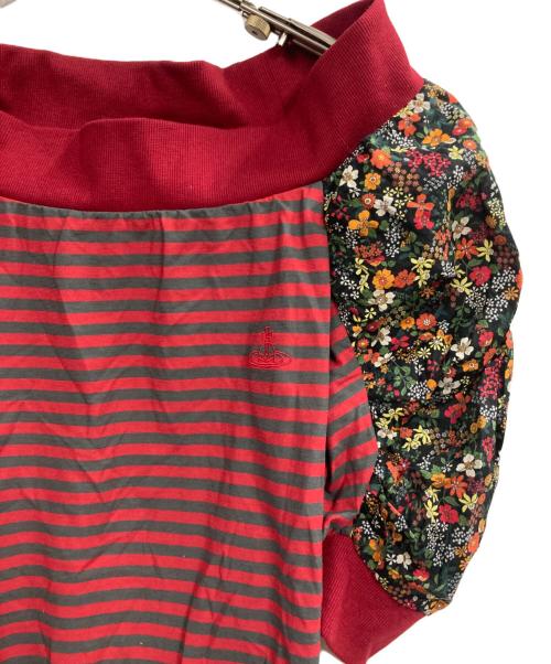 Vivienne Westwood（ヴィヴィアンウエストウッド）Vivienne Westwood (ヴィヴィアンウエストウッド) 半袖カットソー レッド サイズ:00の古着・服飾アイテム