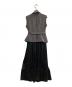 Her lip to (ハーリップトゥ) Meurice Pleated Lace Dress グレー サイズ:S：7000円