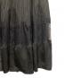 中古・古着 Her lip to (ハーリップトゥ) Meurice Pleated Lace Dress グレー サイズ:S：7000円