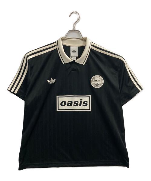 adidas Originals（アディダスオリジナル）adidas Originals (アディダスオリジナル) Oasis ツアージャカードジャージ ブラック サイズ:XLの古着・服飾アイテム
